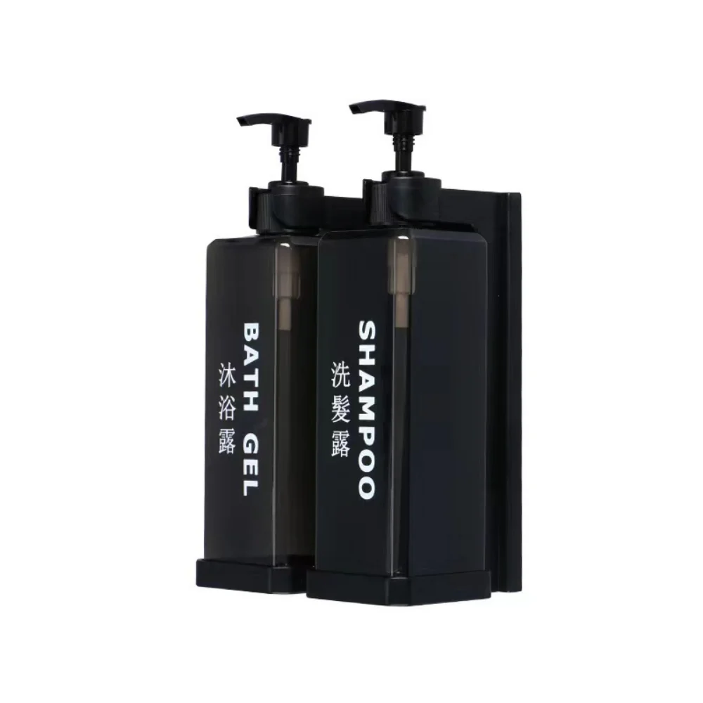 Shower Room Accessories Hotel Shampoo Shower Gel Bottles Wall Mounted Hand Sanitizer Boxes Manual Soap Dispensers