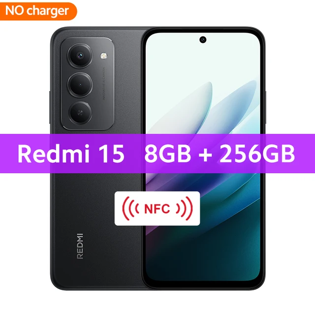 Xiaomi Redmi 15 8GB/256GB 新品 Smartphone Xiaomi Redmi 15 8GB 256GB 6.9