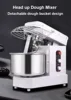 Professional Spiral Mixer 10 Liters Dough Mixer Stainless Steel Baking Equipments Commercial Bread Bakery Equipment 4