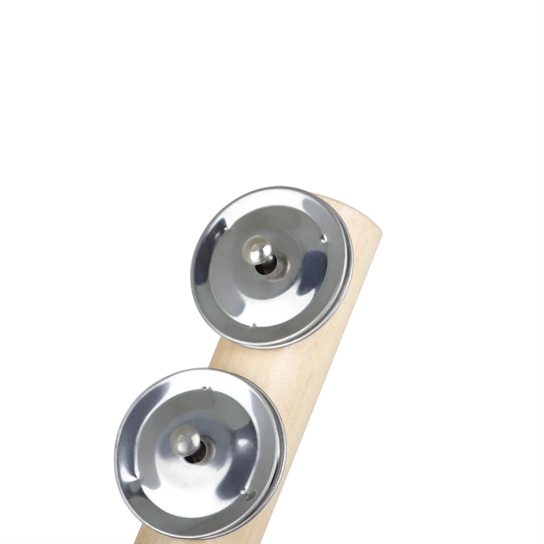 Six Bells Cymbal Wooden Aluminum Alloy Orff Percussion Instruments Single Row Hand-held Enlightenment Musical Instrument