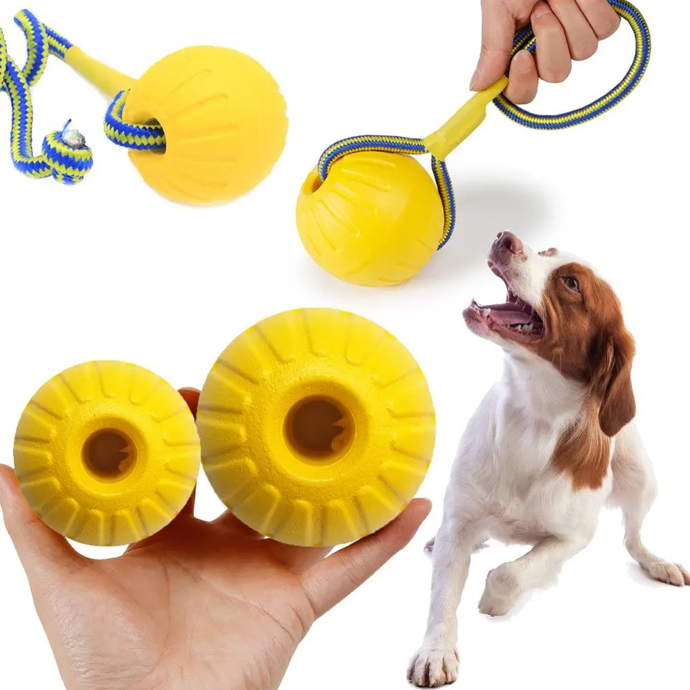 7/9cm Rubber Ball Dog Training Ball Fetch Bite Toy Indestructible Chew Play Fetch For Dog Interactive Pet Toys 4