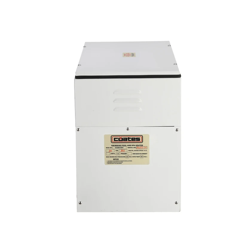 Thermostatic Swimming Pool Heater, Digital Display Controlled Electric Heater, 5.5KW-60KW, Adjustable Temperature and Time, Safe