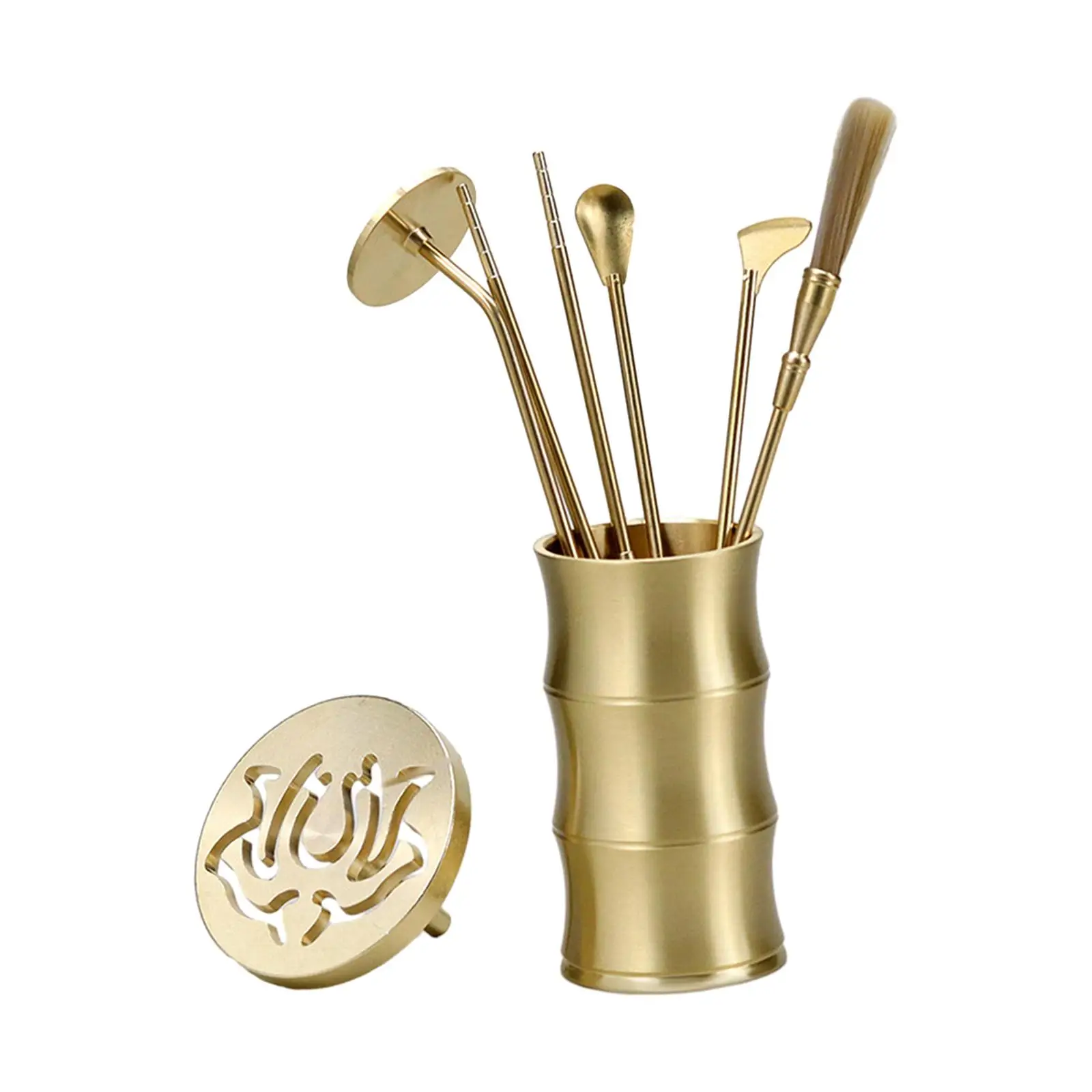7 Pieces Chinese Incense Ceremony Set Incense Making Set for Yoga Meditation 7 Pieces Chinese Incense Ceremony Set Incense Making Set for Yoga Meditation