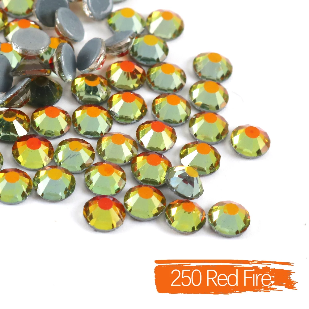 Sparkling Crystal Glass Rhinestones for Clothing and Garment Decoration