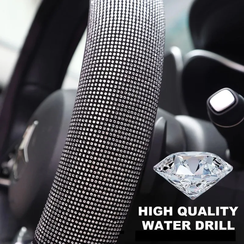 Coprivolante Universale Antiscivolo per Auto, Misura Universale Adatta per Volanti da 15 Pollici/38cm di Diametro, Accessori Auto alla Moda - Image 6