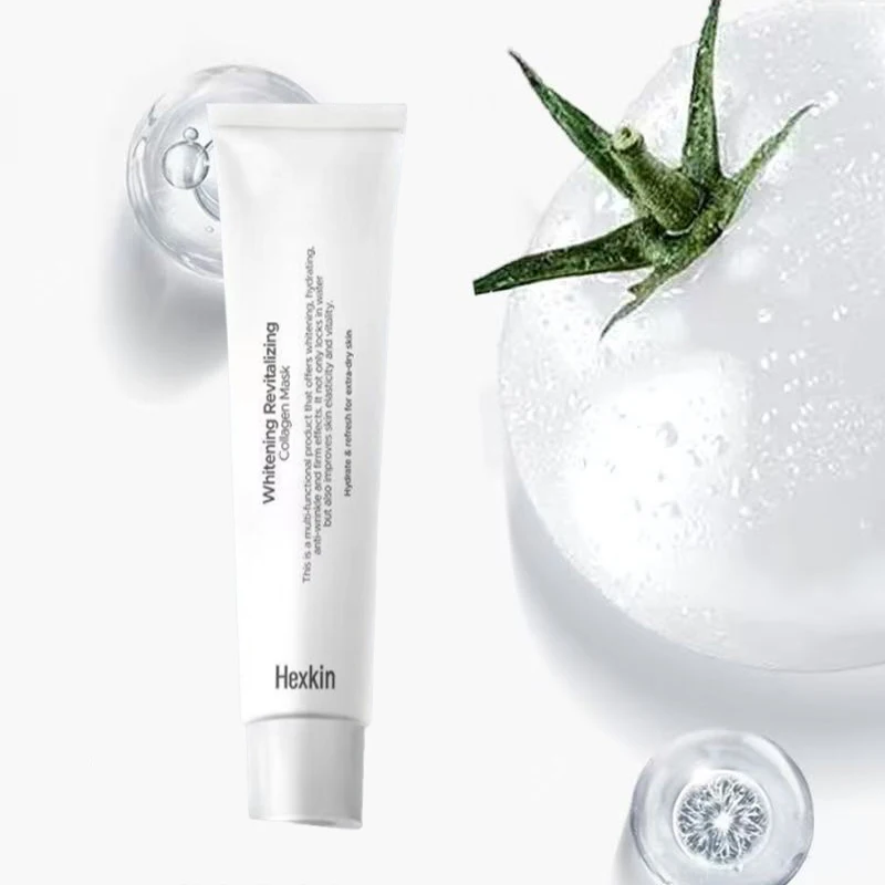 Hexkin 65g Revitalizing Whitening Collagen Mask Hydrating Anti-wrinkle Firm Effects Improves Skin Elasticity Vitality Refresh