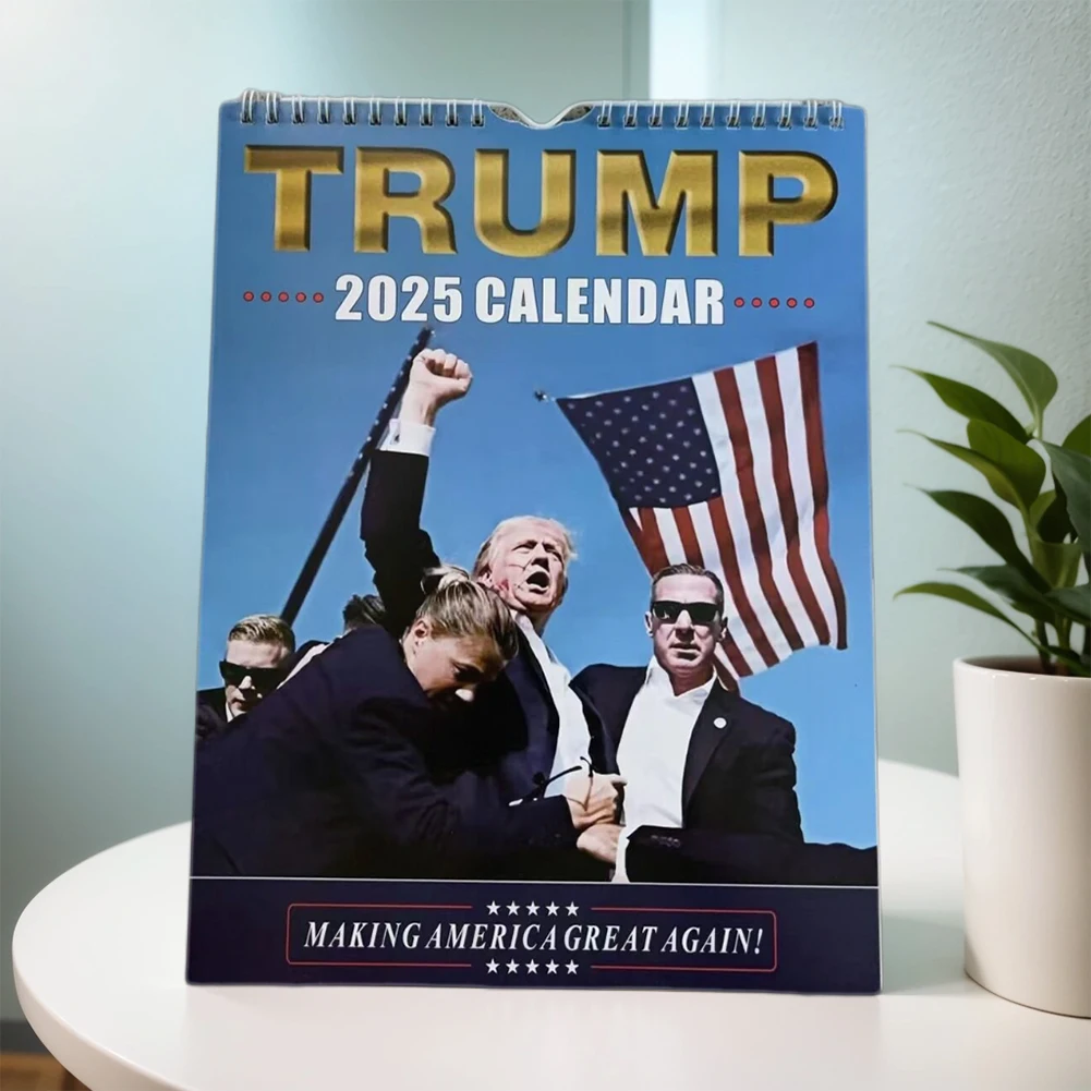 Trump Rally Events Calendar Donald Trump Desk Calendar Shooting Makes Me Stronger