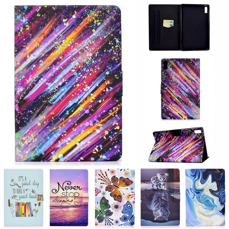 Tablet Etui Per Lenovo Tab P11 2Nd Gen Case 11.5 "Fashion Paint Leather Cover Per Lenovo Tab P11 Gen 2 Gen2 Tb350Fu Tb350Xu Case