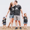 Summer Family Matching Outfits T Shirt King07 Queen07 Prince07 Princess07 Family Matching Clothe Father Mother Child T Shirt 3