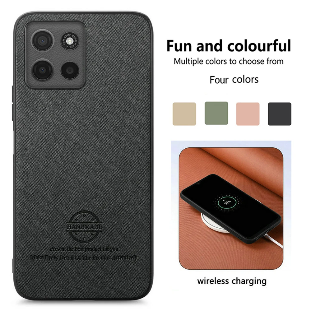 Luxury 5G Leather Bumper Case for Motorola Moto G Series