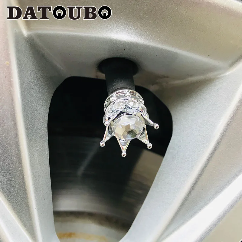 DATOUBO 16 шт. Новое поступление серебро Корона со стразами розового и белого цвета с