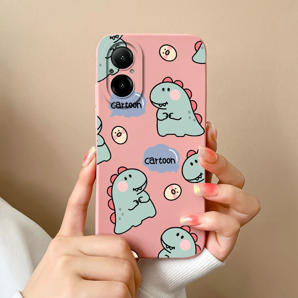 Soft Liquid Silicone Full Protection Phone Case with Multiple Patterns - Anti-Shock Cover