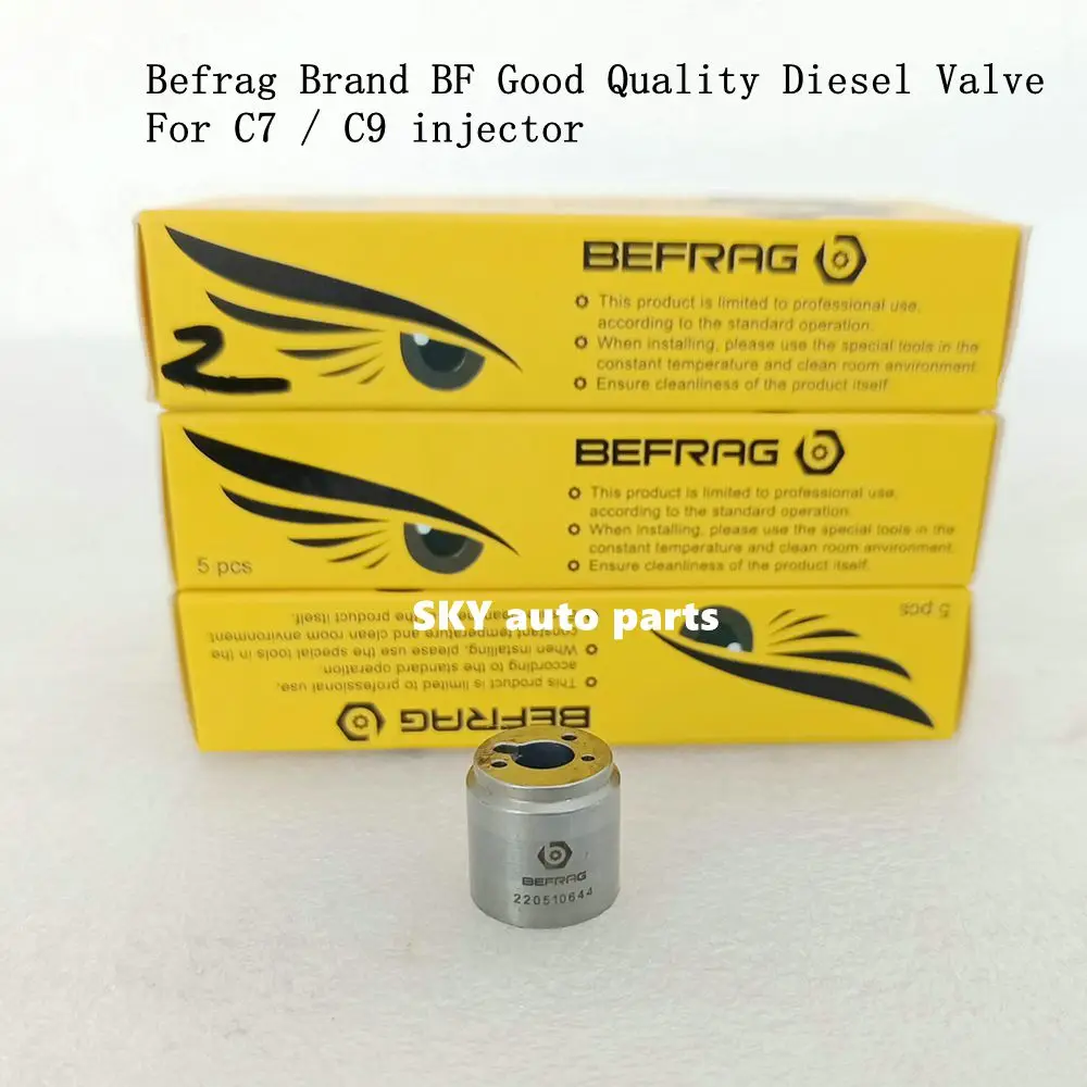 Befrag Brand BF Good Quality Diesel Valve For C7 / C9 injector （6 pcs）