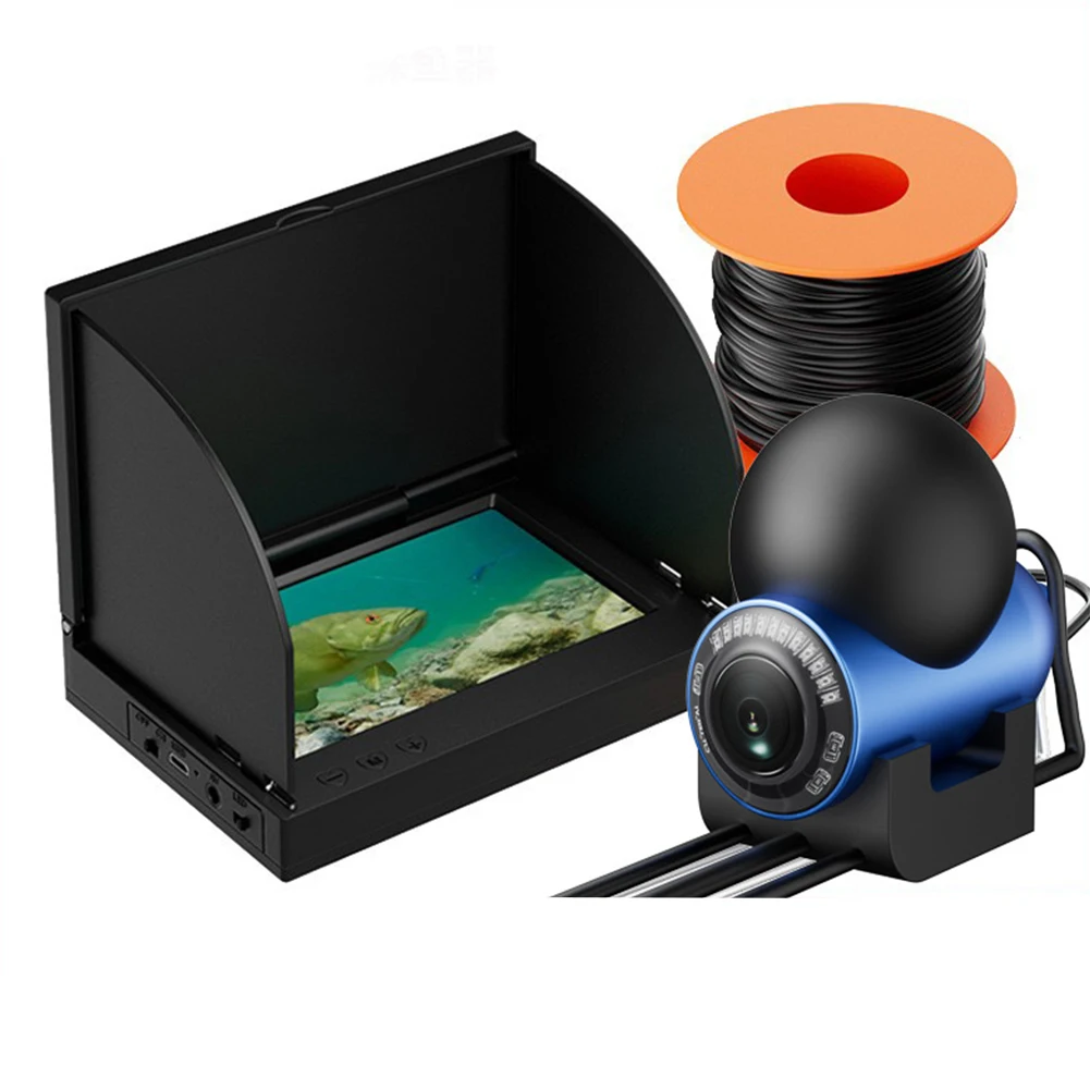 4.3inch HD Screen Fish Finder 0.6m-500m 220&deg; Wide Angle for Boat Sea Fishing Underwater
