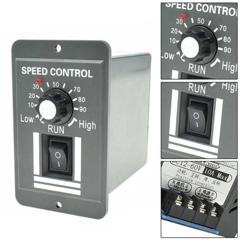12V-60V 10A 가역 스위치 레귤레이터 Eas용 모터 속도 컨트롤러용