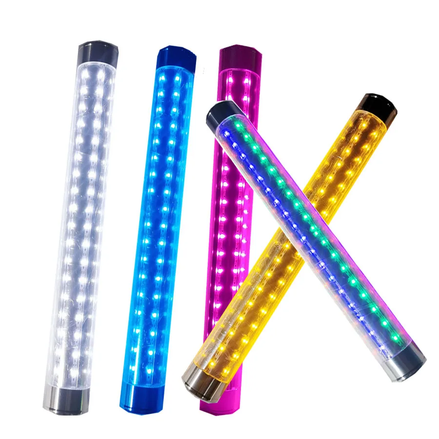 

Bar & Night Club LED Strobe baton 35CM Handheld Electronic LED Sparklers Light Rechargeable LED Bottle Baton For Party Supplier