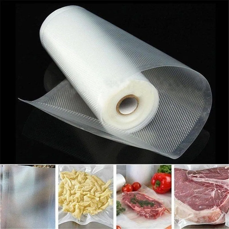 Kitchen Vacuum Packed Bags Sealer Food Saver Bag Reusable Rolls Fresh-keeping Food Meat Saver Storage Bag Kitchen Organizer vacuum seal bags