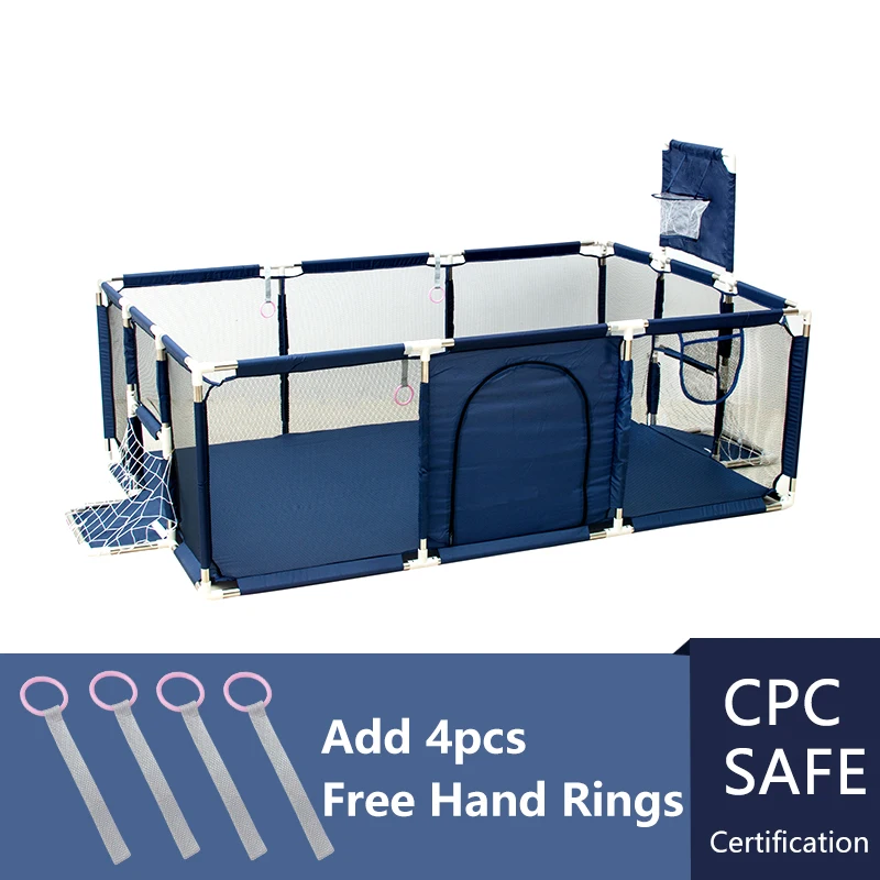 Baby Playpen Large Size Infant Safety Barriers Dry Balls Pool Newborn Activity Park