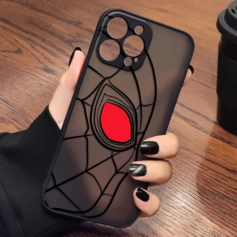 Funda para iPhone Apple 14 13 11 12 MINI Pro XS Max XR X 7 8 SE 2022 2020 6 6S Plus Funda Capa Shell Marvel Spider-Man Comics