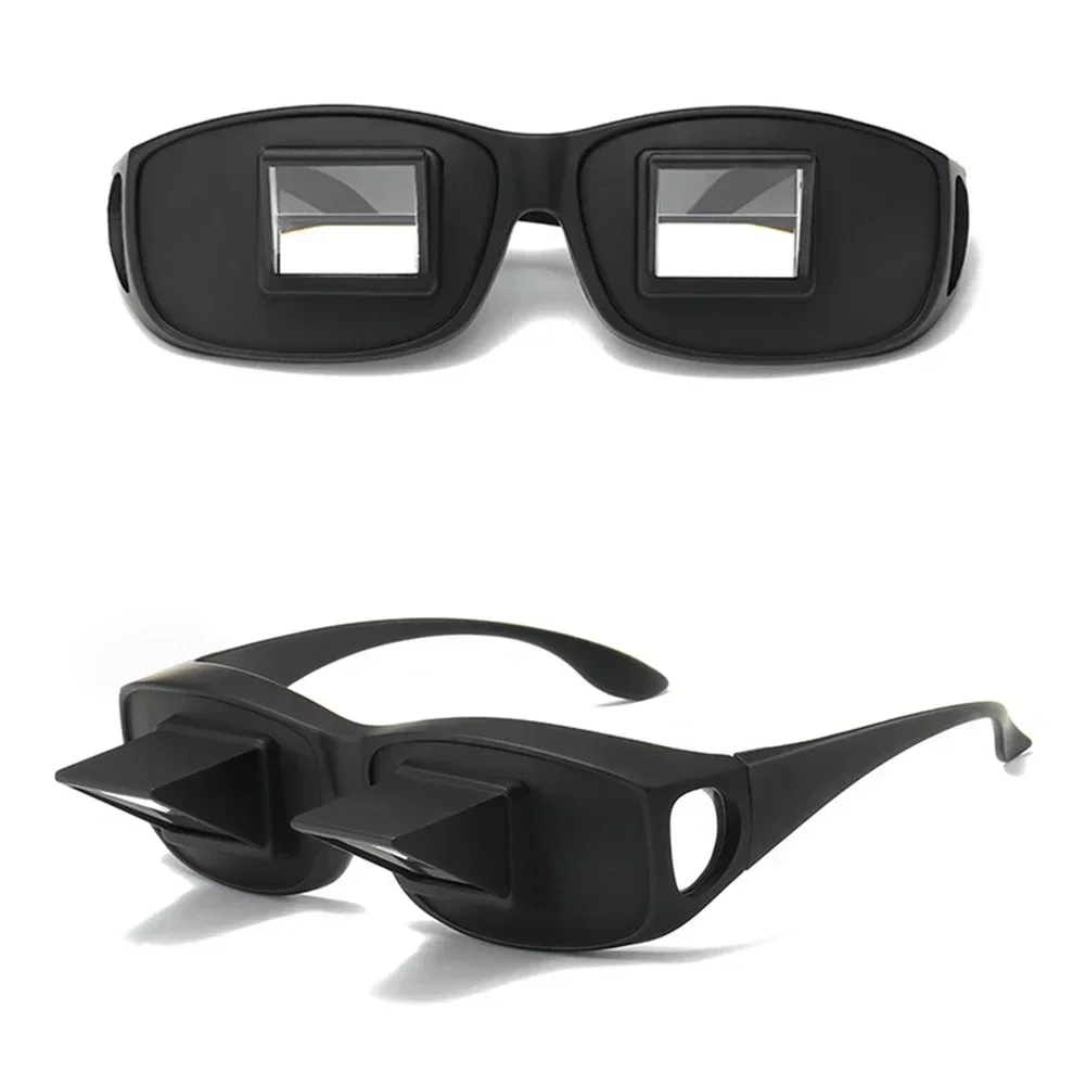 Lazy Eyeglasses Lazy Reading Glasses Prismatic Periscope Horizontal Glasses Lying Down Bed Reading Watching HD Readers reading glasses