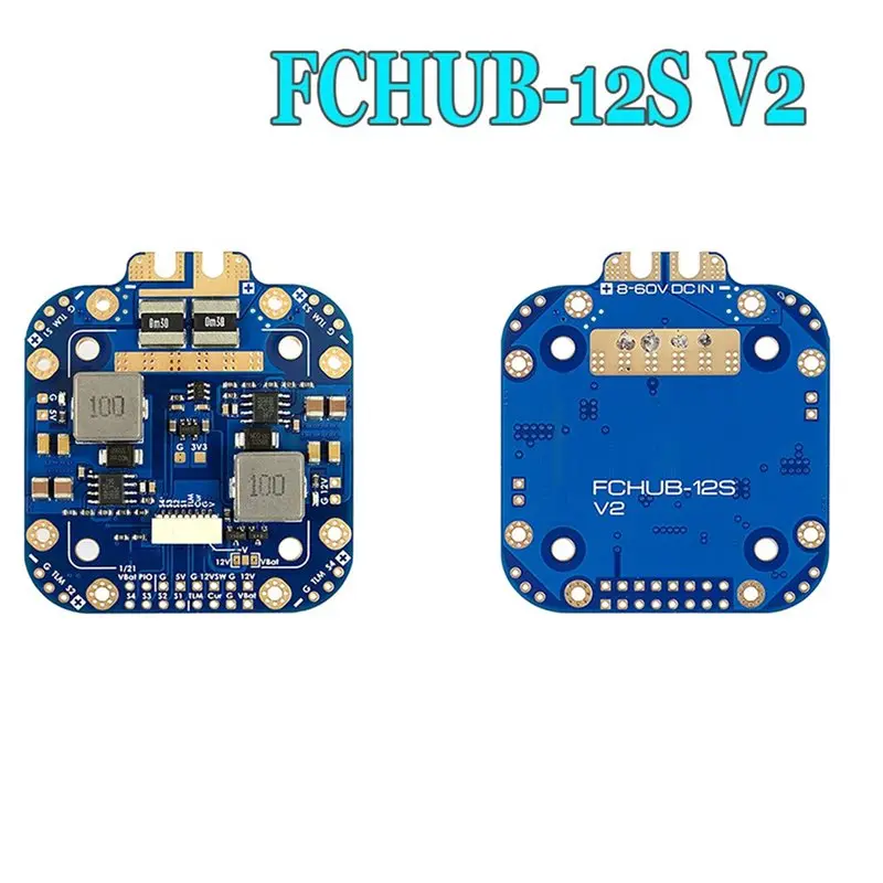 FCHUB-12S V2 PDB 4x70A pour Drone FPV - Lot de 3