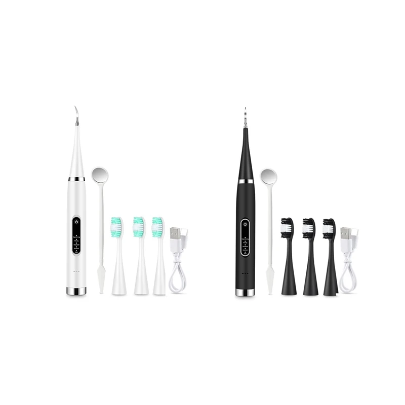

Ultrasonic Scaler For Teeth Tartar Stain Tooth Calculus Remover Electric Sonic Teeth Plaque Stone