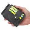 New Small Men's Wallet With Coin Pocket Card Slot Money Clip Dollar Banknote Slim Purse Zipper Cash Holder Bag A Metal Clamp 1
