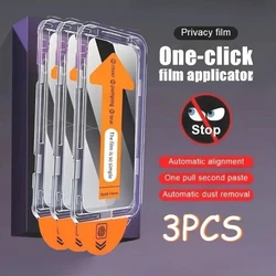 Premium Tempered Glass Screen Protector - Pack of 5 - Anti Peeping