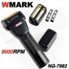 WMARK New Professional Hair Trimmer NG-7982 9000RPM LCD Digital Display Shaver Titanium Plating Double Blade for Men Shaving 1