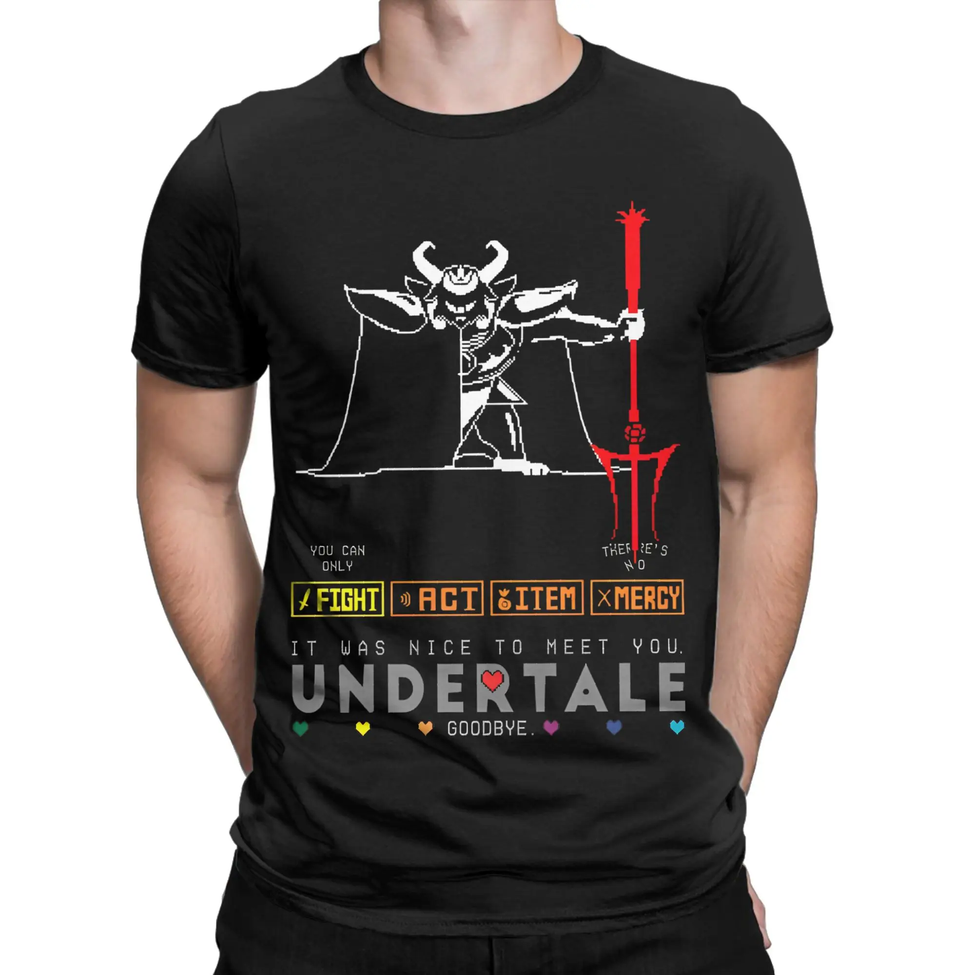 Asgore Dreemurr Undertale T Shirt Hip Hop T-Shirts Short-Sleeve - Main Image