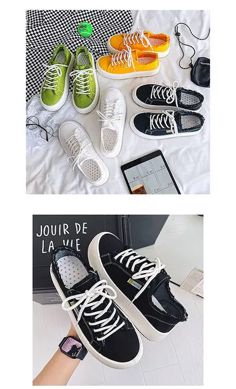 Canvas Sneakers Plimsolls - true deals club