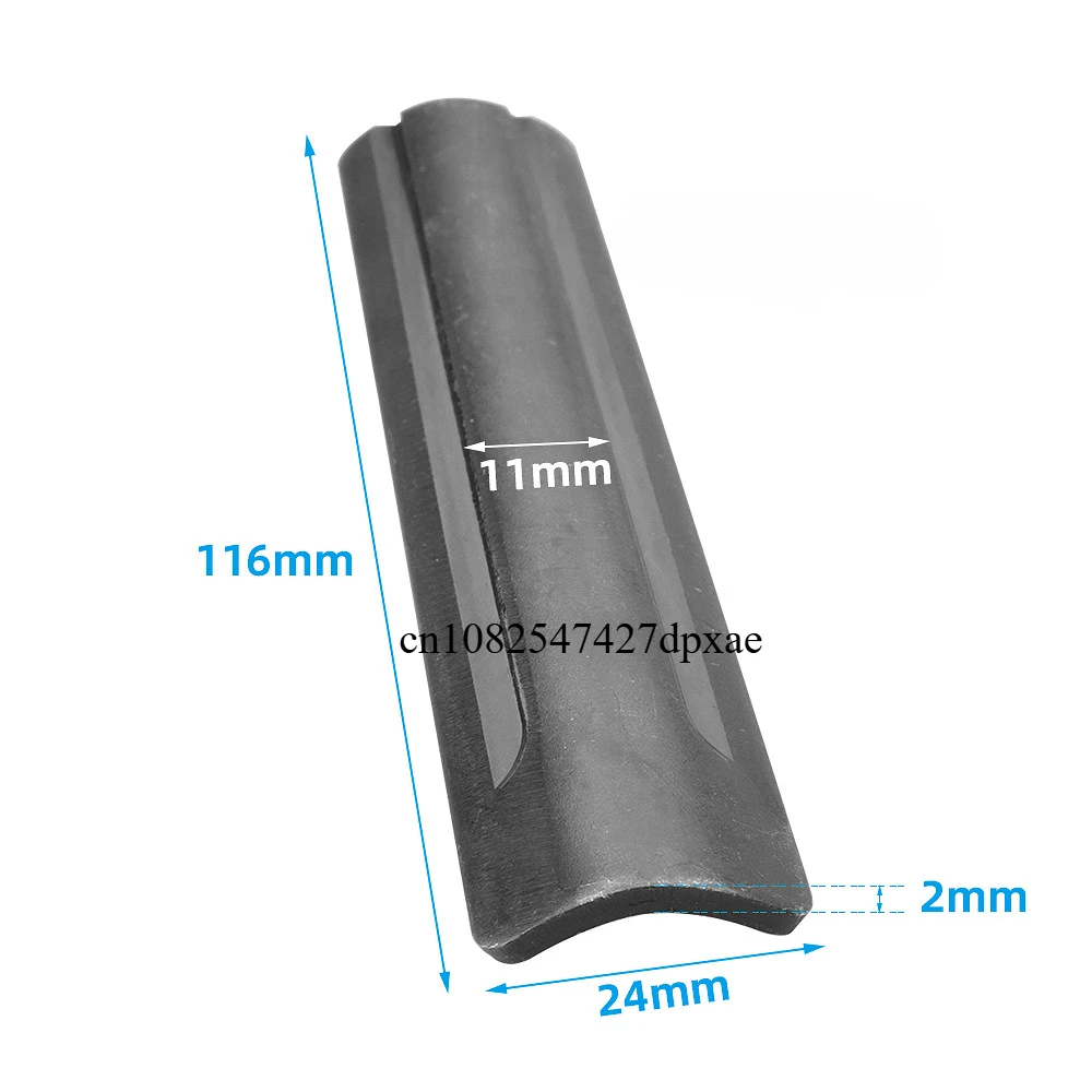 Picatinny Rail Accessories Adjustable Rails Guide Rail Bracket 20/116mm Professional Steel Round Bottom Dovetail Rail Base 11mm Sight