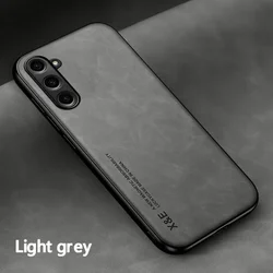 Premium Protective Phone Case with Magnetic Holder - Ultra Plus Coverage for Galaxy S25 Ultra (Light Grey)