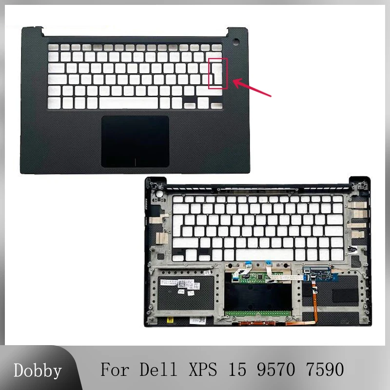 

NEW Original For Dell XPS 15 9570 7590 Precision 5530 5540 M5530 M5540 Laptop Palmrest Upper Case with Touchpad 0P1WPT 015HH5