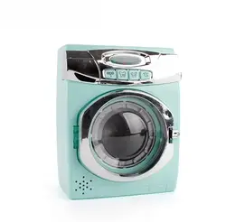 Kids Pretend Play Kitchen Appliance Set - Includes Washing Machine, Juicer, Toaster, Microwave, and Egg Cooker (Washing Machine)