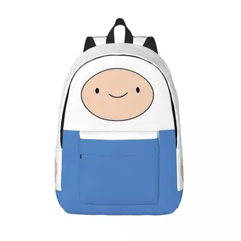 Finn The Human Backpack for Kids and Adults Kindergarten Schoolbag Student Cartoon AdventureTime Bookbag Boy Girl  Daypack Bags 1