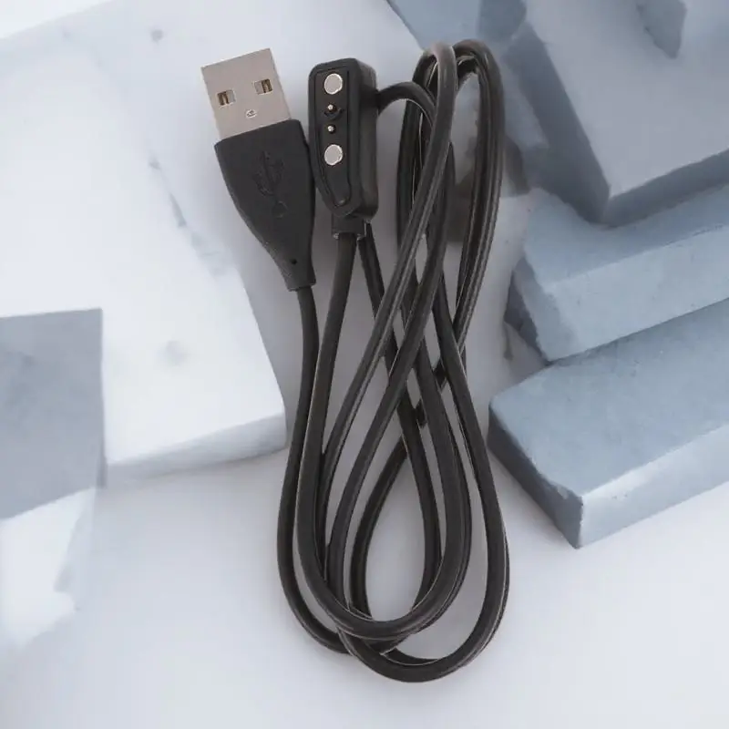 Pebble 1 스마트 워치용 USB 자기 충전 케이블 전원 회로가 있는 빠르고 효율적인 충전 코드 소형 Dc 리플