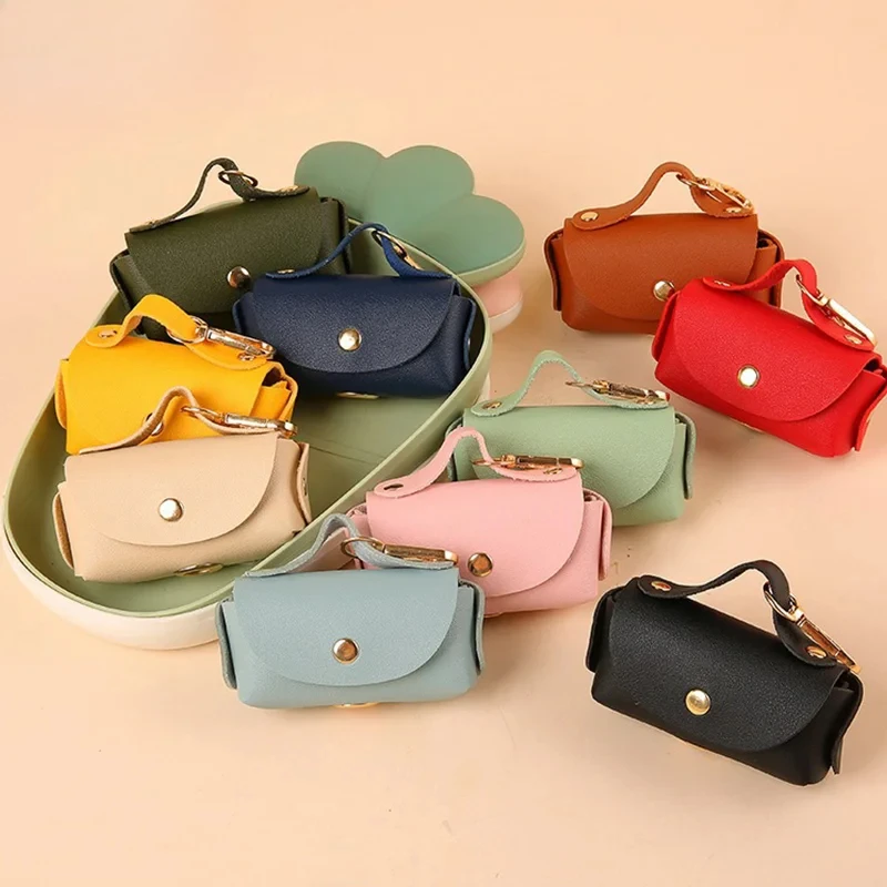 Leather Dog Poop Bag Holder 1