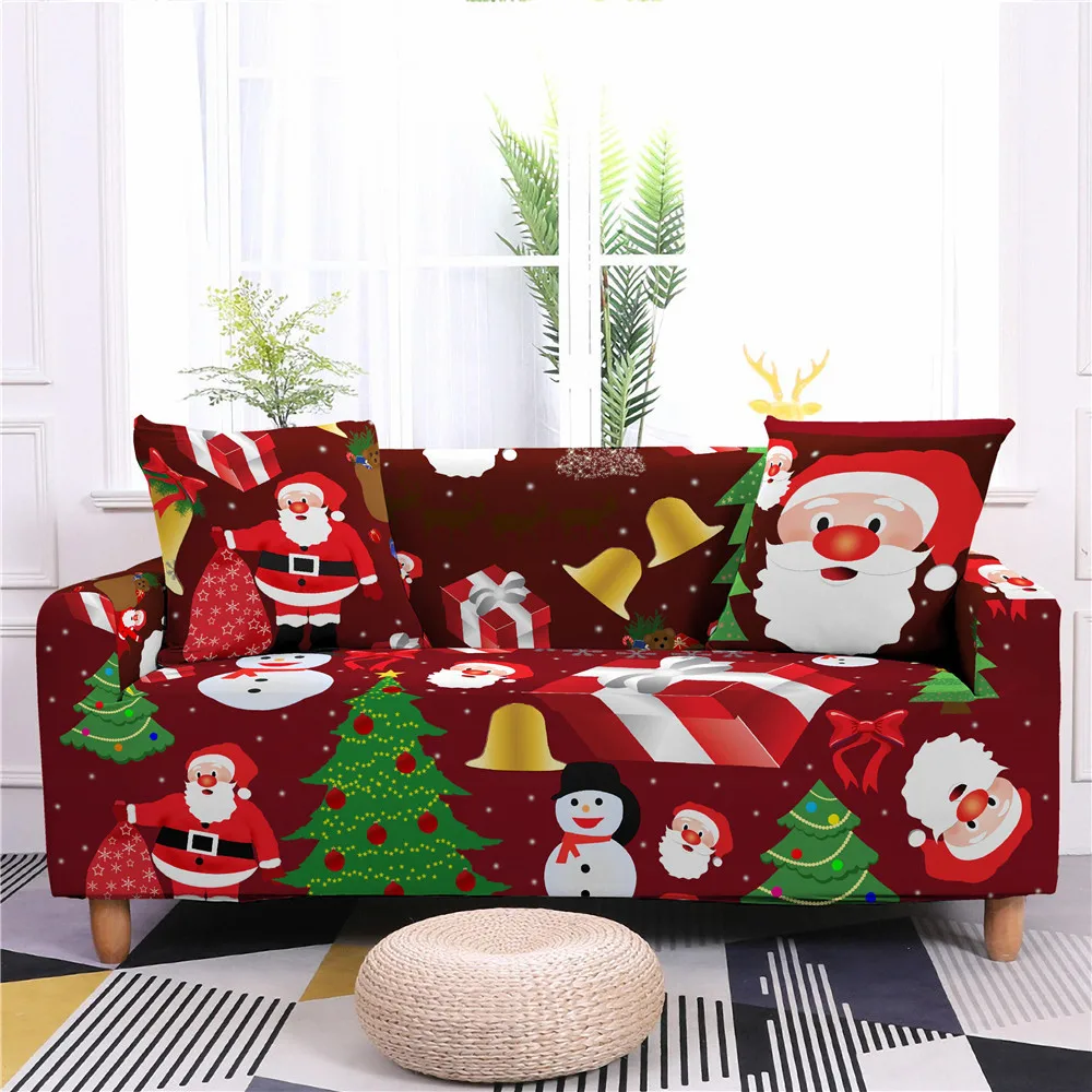 Christmas Sofa Slip Covers Christmas Couch Cover Sofa Couches