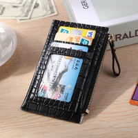 Fashion Female Wallet Short Multi Layers Purse Card Organizer Vintage Ladies Clutch Handbags with Alligator Patterns Designed 1