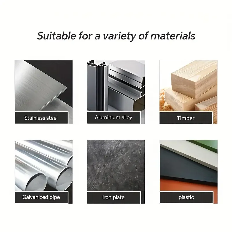 Bohrer aus Wolframstahl, Bohrer aus superharter Wolframstahllegierung, speziell zum Bohren von Edelstahlplatten, elektrischen Bohrern, Bohren von Löchern in Stahlplatten, Stahlrohren und Metall – Detail 6