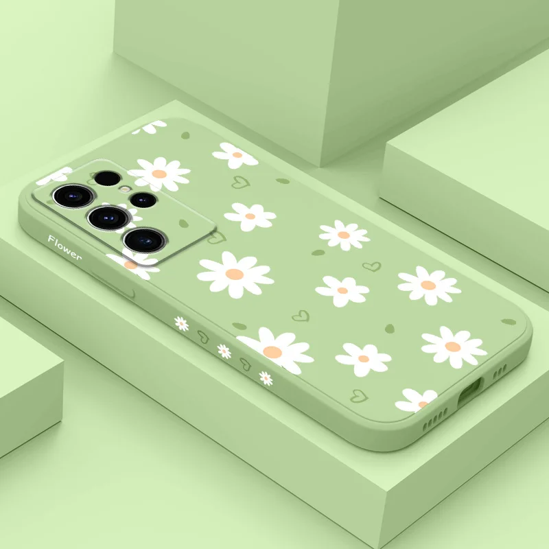 Tender Daisy Floral Phone Case Cover