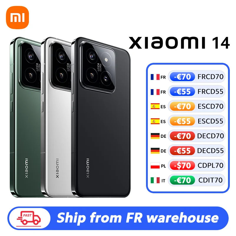 Global Version Xiaomi 14 z EU za $404.72 / ~1519zł