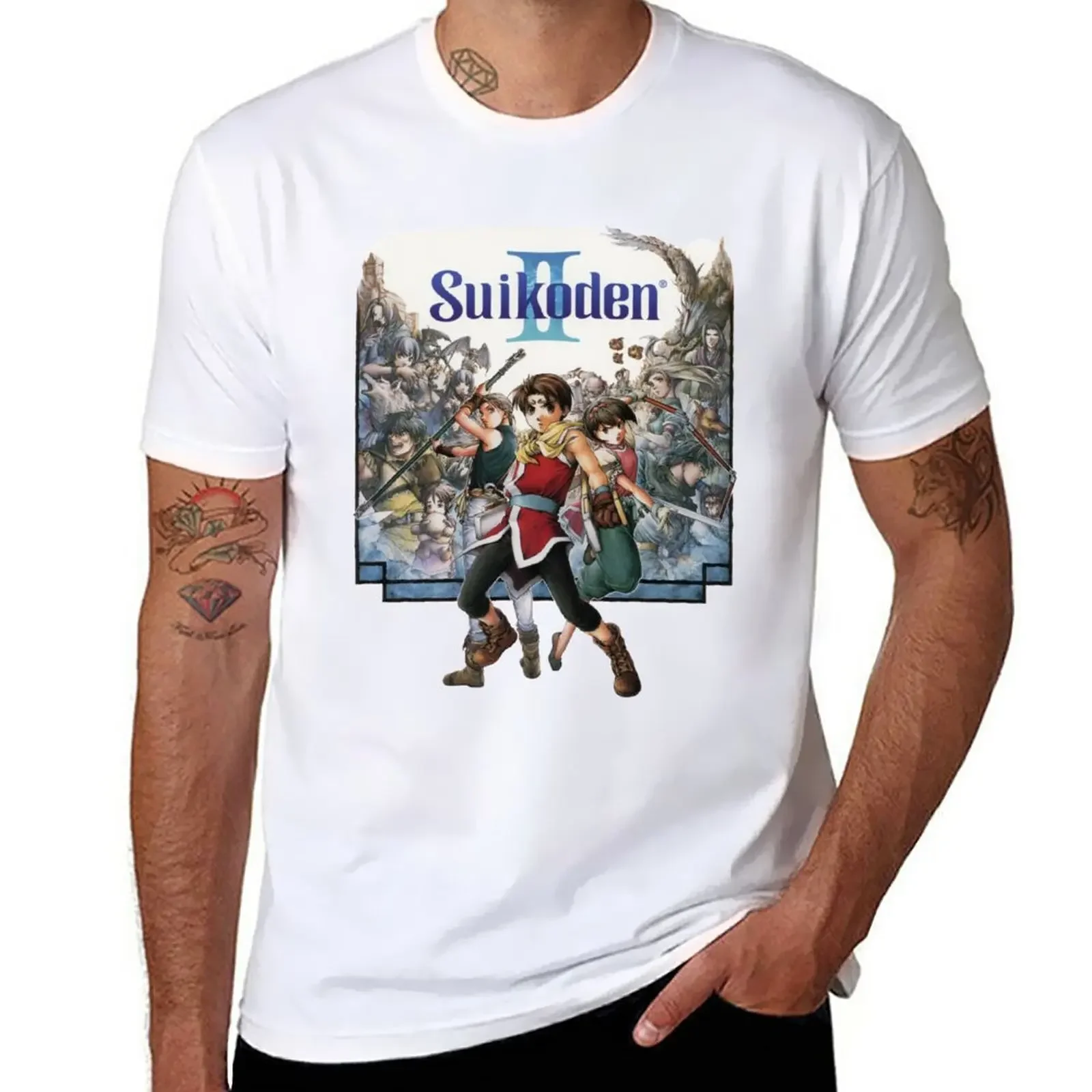 

Мужская футболка большого размера Suikoden II