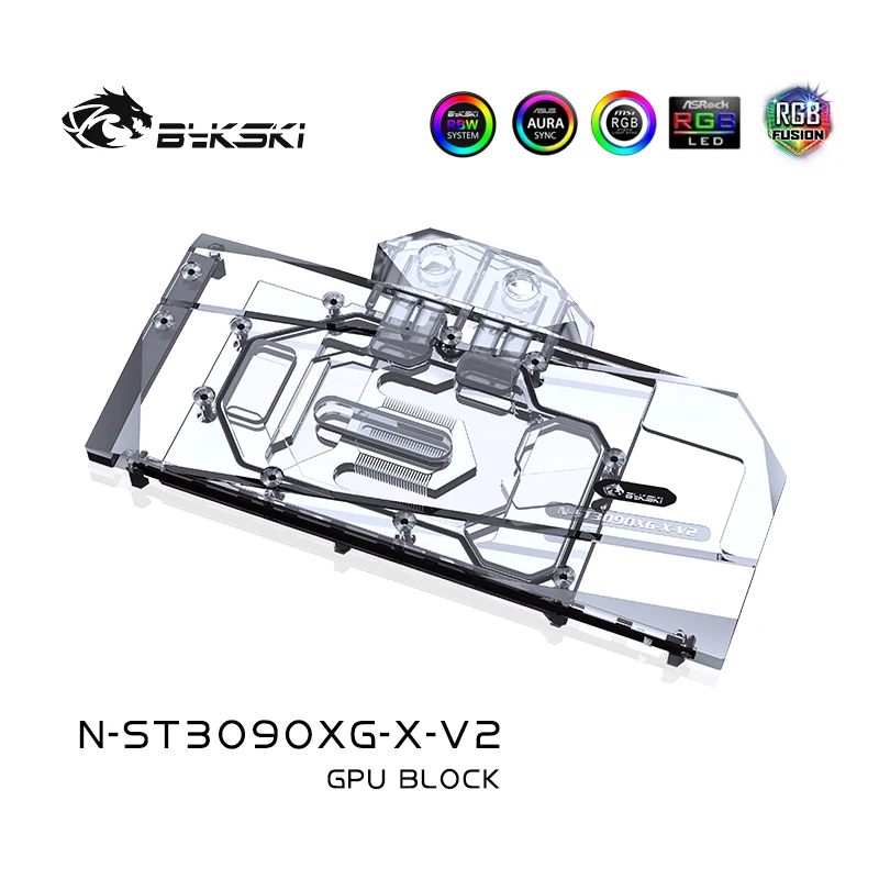 BYKSKI RTX3080 RTX3090 ウォーターブロック Bykski Water Block Use for Zotac RTX3080 3090 X-GAMING OC/ZT