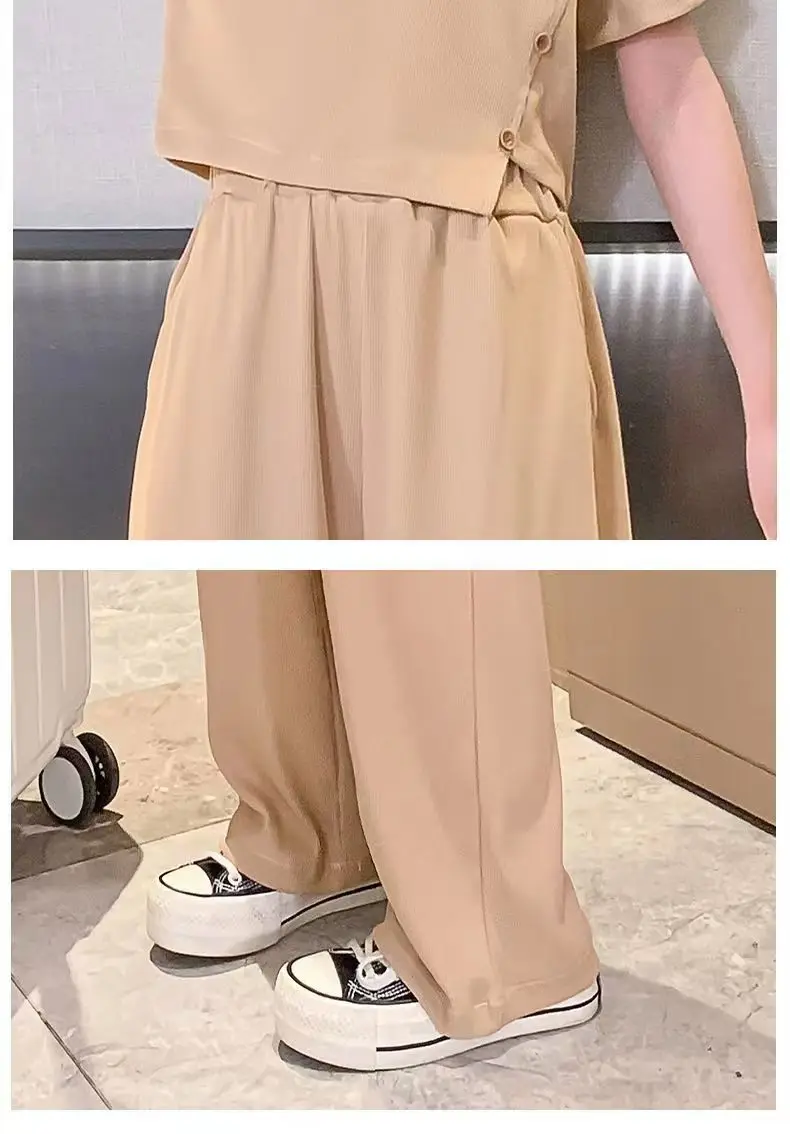 Abi Estivi Da Due Pezzi Donne Shorts A Colori A Maniche Lunghe In Lino In Cotone Casual Da 20,91 € | DHgate