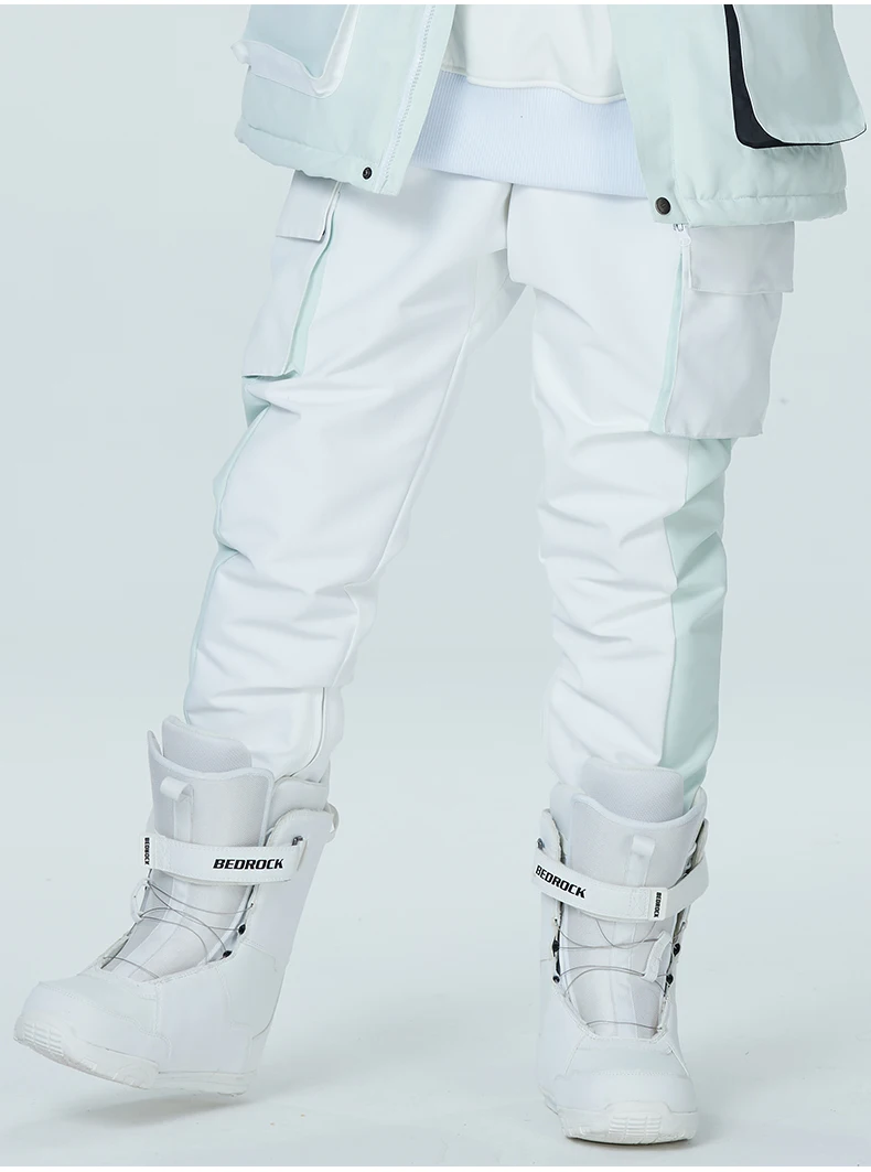 Skiing Pants, Night glow, Snowboard Snow Pants, Ski Clothes, Ski Suit Pant, Snowboarding Trousers, Men and Women