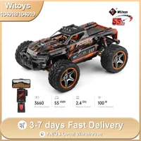 WLtoys 104018 104019 4WD Rc Car 1/10 2.4G Off Road Remote Racing Trucks 55KM/H Brushless Motor Drift Control Cars Toys for Kids 1