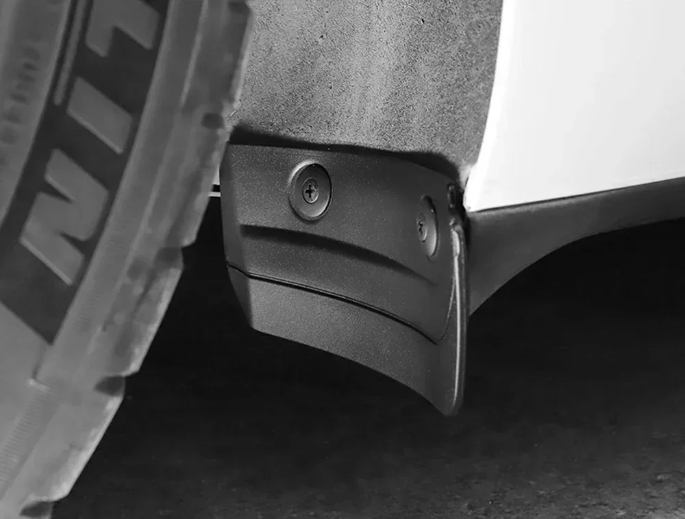 For Tesla Model 3 Model Y Invisible Car Mud Fenders Rear Wheel Mud Flaps Mudguards Splash Guards Tesla Y Accessories car mud flaps car mudguard car wheel fenders