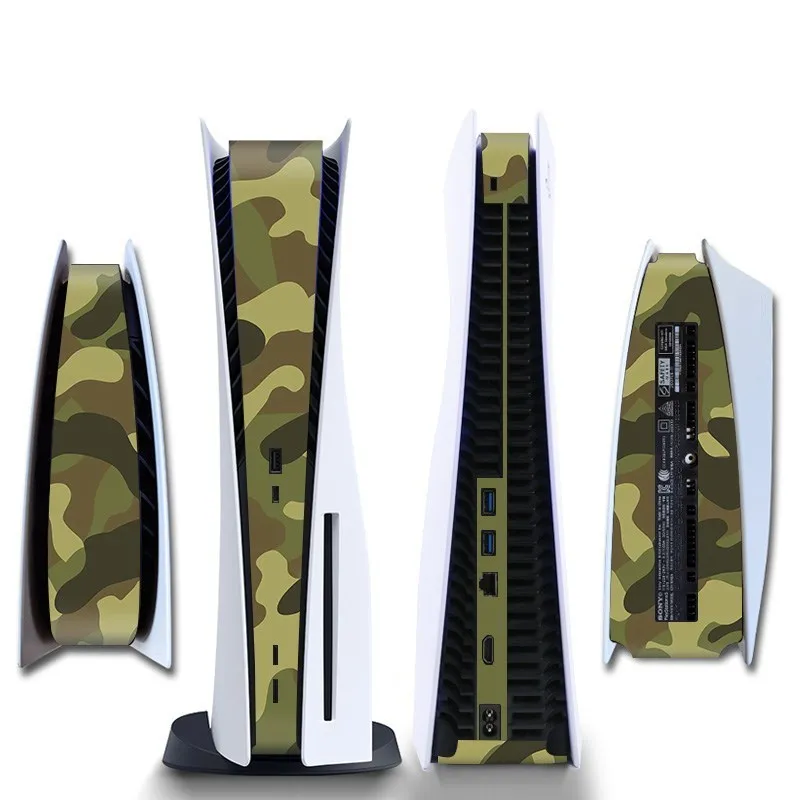 Middle Stickers Skin For PS5 CD-ROM/ Digital Edition Protective Shell Game Console Middle Replacement Decoration Strip 